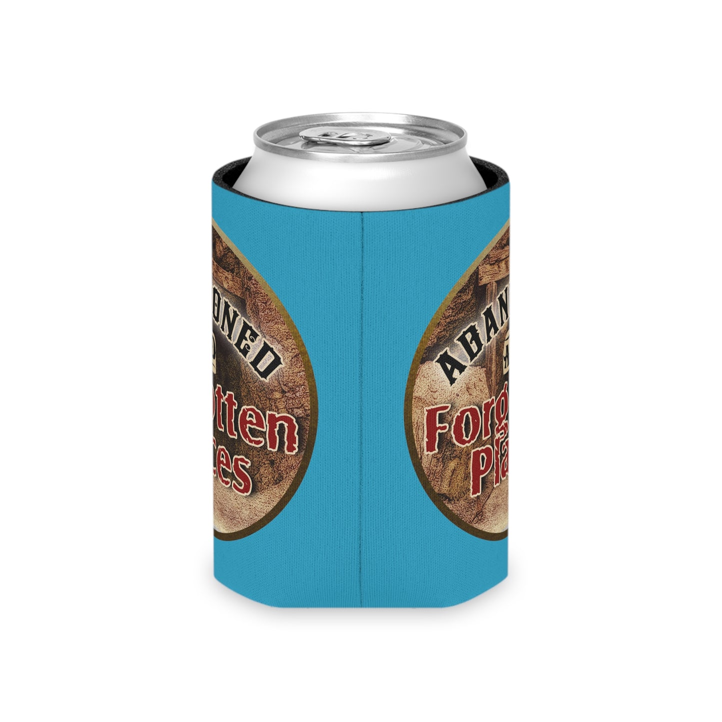 A&FP Logo Can Cooler (Turquoise)