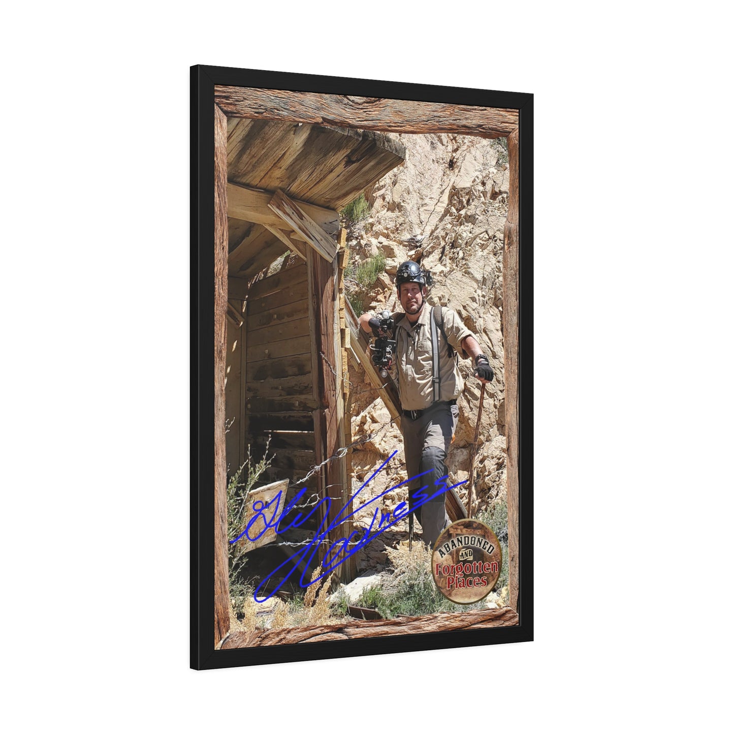 Gly Coolness Signature Collection, The Soaring Eagle Mine, Episode 54 (Pinewood Framed)