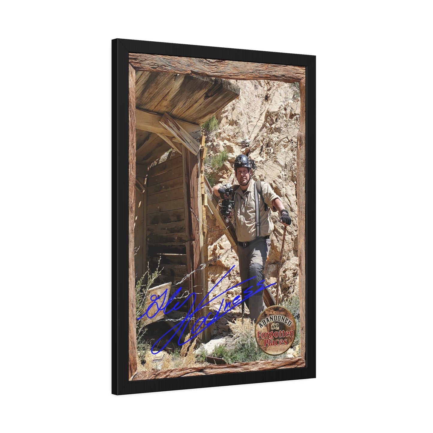 Gly Coolness Signature Collection, The Soaring Eagle Mine, Episode 54 (Pinewood Framed)